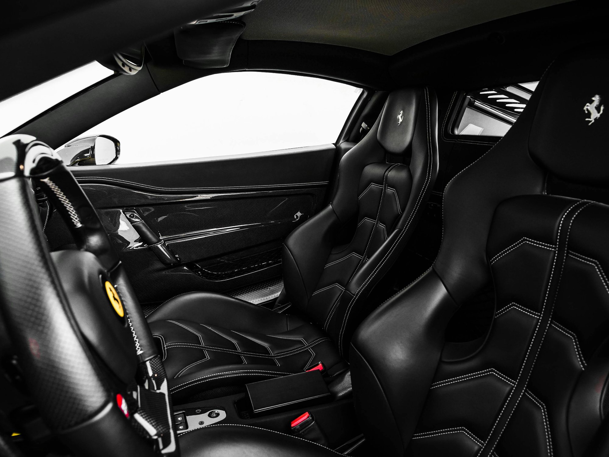 Ferrari interior — CarDeets Kamloops