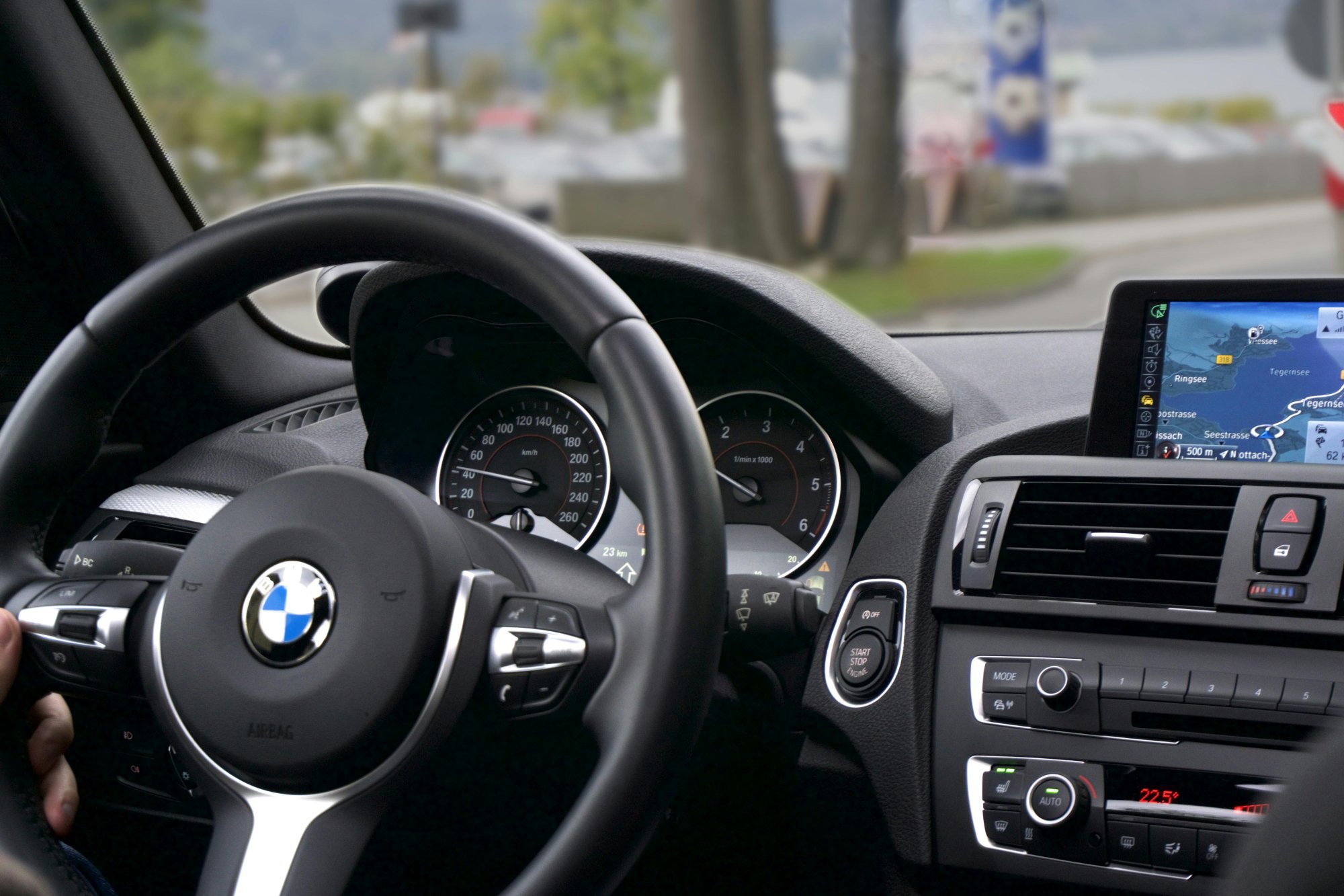 BMW dashboard detail — CarDeets
